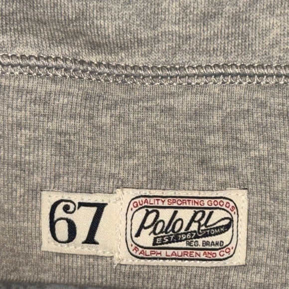 Polo by Ralph Lauren Heather Gray Sweatshirt - Picture 3 of 3